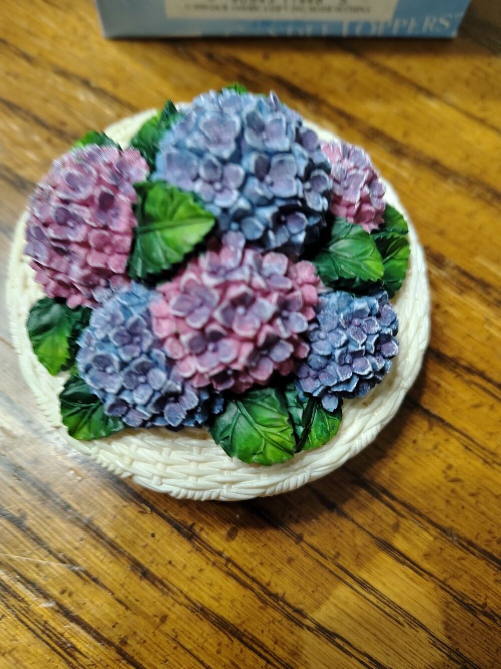Hydrangea Candle Topper - Picture 3 of 5
